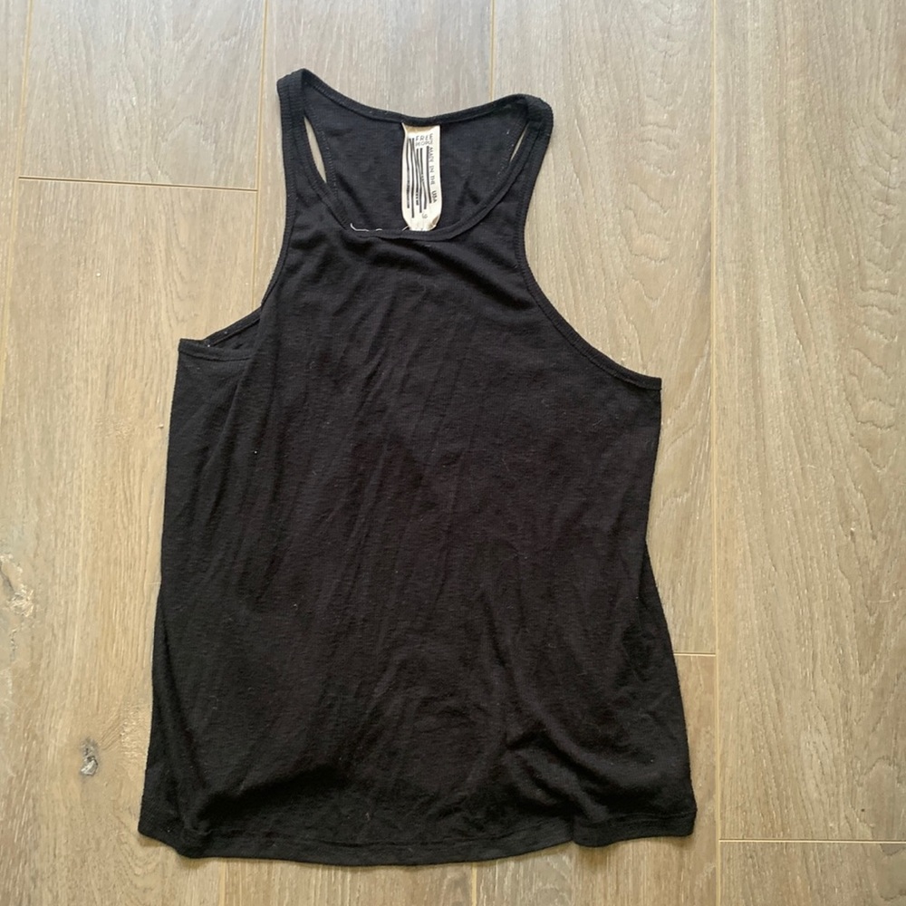 Free People Basic Black Tank